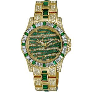 Adee Kaye Men's Chameleon Green Dial Watch - AK1177G